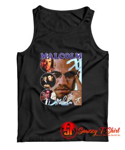 Malcolm X Bootleg Rap Tank Top