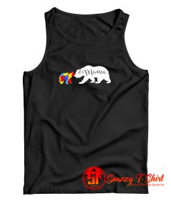 Mama Bear Autism Awareness Tank Top