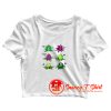 Marijuana and Cannabis Strains Crop Top Shirt