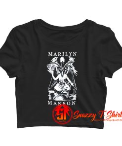Marilyn Manson Bigger Than Satan Crop Top Shirt