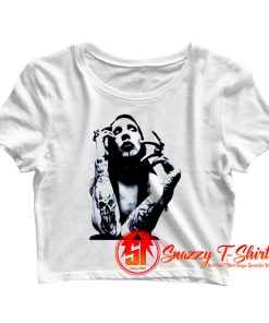 Marilyn Manson Crop Top Shirt