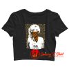 Marilyn Monroe with CA Bandana Brown Crop Top Shirt