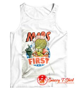 Mars attacks Alien Tank Top
