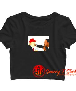 Martin Luther King Shutting Trumps Crop Top Shirt