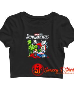 Marvel Avenger Endgame dalmatian vengers Avengers Crop Top Shirt