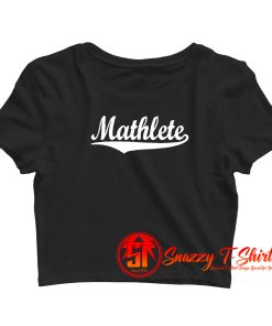 Mathlete Crop Top Shirt