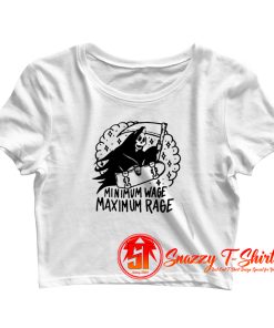 Maximum Rage Crop Top Shirt