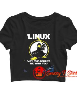 May The Source Be With You Crop Top Shirt