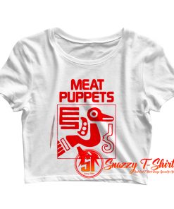 Meat Puppets Vintage Crop Top Shirt