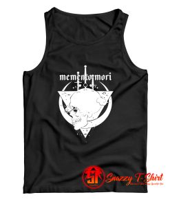 Memento Mori Skull Black Tank Top