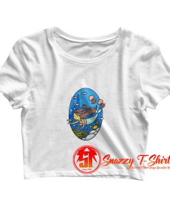 Mermaid Crop Top Shirt