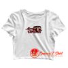 Merry Camping Christmas Crop Top Shirt