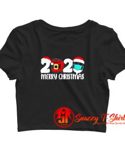 Merry Christmas 2020 Quarantine Christmas Crop Top Shirt