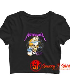 Metallica Damaged Justice 88 Tour Crop Top Shirt