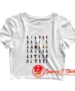 Michael Jackson Album Crop Top Shirt