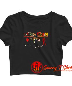 Michael Jackson Black Version Crop Top Shirt