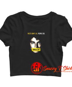 Michael Jackson Innocent Crop Top Shirt