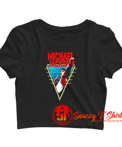 Michael Jackson Singer Crop Top Shirt