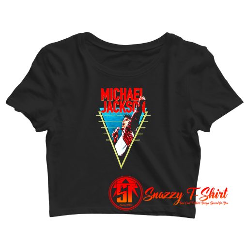 Michael Jackson Singer Crop Top Shirt