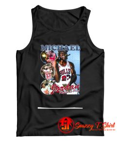 Michael Jordan Three Peat Tank Top