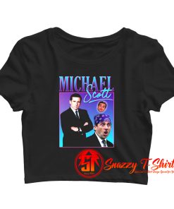 Michael Scott Homage Crop Top Shirt