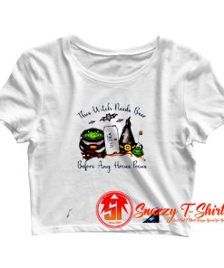 Michelob Ultra This witch needs beer Crop Top Shirt