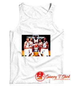 Michigan Wolverines Fab 5 Chris Webber Jalen Rose Juwan Howard Tank Top