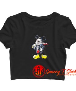 Mickey Maniac Jason Voorhees Crop Top Shirt