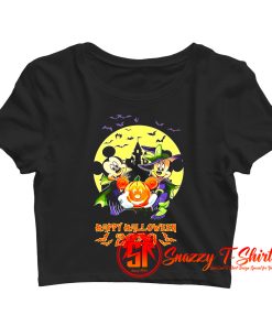 Mickey and Minnie Happy Halloween 2020 Crop Top Shirt