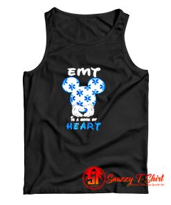 Mickey mouse EMT is a work of heart Tank Top