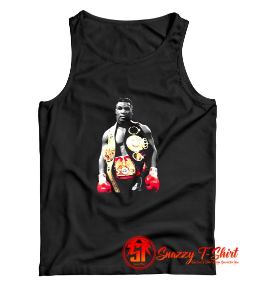 Mike Tyson Iron The Champ Boxing Legend Tank Top
