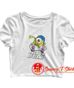 Mike Wazowski Back in Action Crop Top Shirt