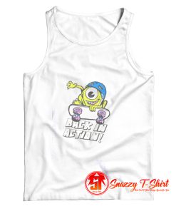 Mike Wazowski Back in Action Tank Top