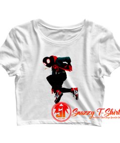 Miles Morales Spider Man Crop Top Shirt