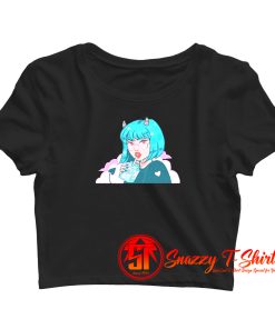 Milky Monster Girl Crop Top Shirt