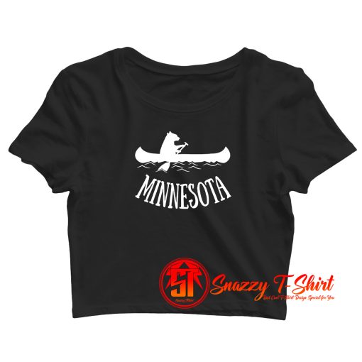 Minnesota Vacation Crop Top Shirt