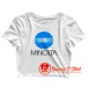 Minolta Camera Retro Crop Top Shirt