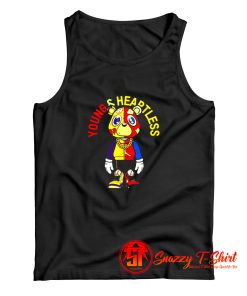 Misunderstood Bear Toon Young Heartless Tank Top