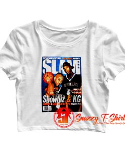 Mitchell Ness Marbury Slam Mag Crop Top Shirt