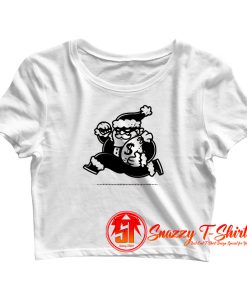 Monopoly Santa Claus Parody Crop Top Shirt