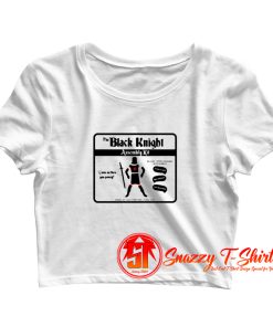 Monty Python The Black Knight Assembly Crop Top Shirt