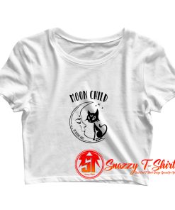 Moon Child Grunge Crop Top Shirt