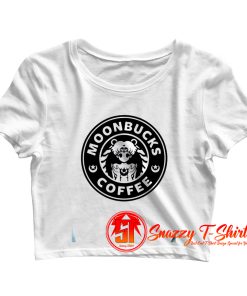 Moonbucks coffee Crop Top Shirt