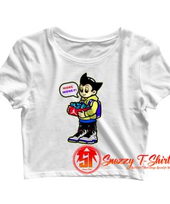 More Shoe Money Astroboy Air Jordan Crop Top Shirt