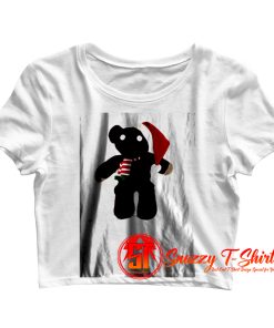 Mr Beans Teddy Christmas Edition 1999 Crop Top Shirt
