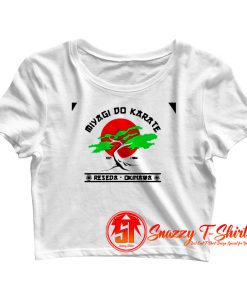 Mr Miyagi Dojo Top Mr Cobra Kai Karate Crop Top Shirt