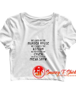Murder House Freak Show Crop Top Shirt
