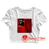 Music To Be Murdered By Cover Album Crop Top Shirt