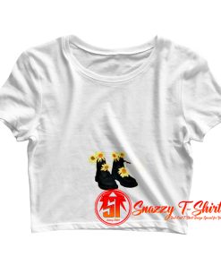 My Boots Crop Top Shirt