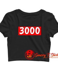 My Favorite Number Is 3000 Crop Top Shirt